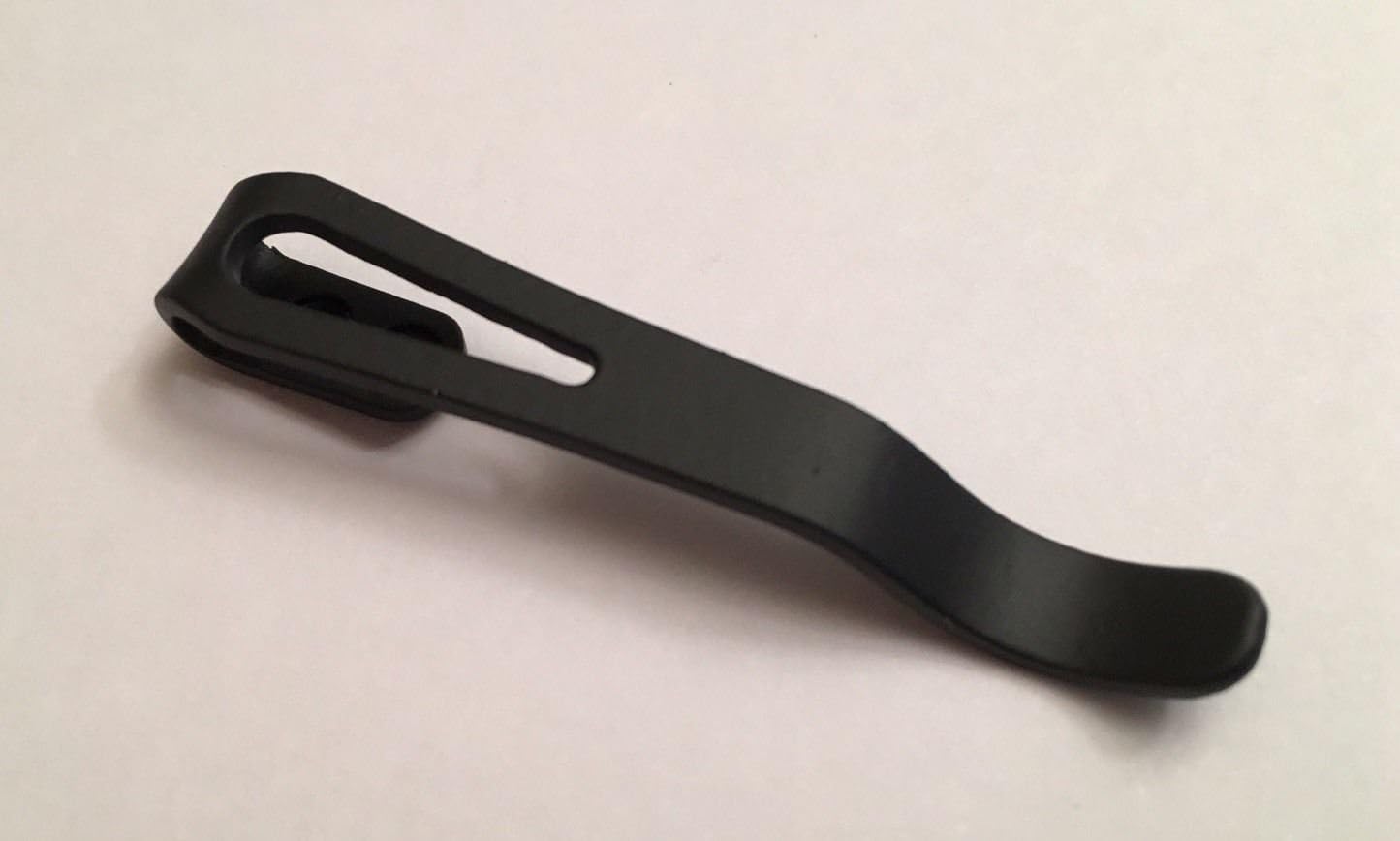 Matte Black Titanium Clip Compatible To Kershaw Launch 4 7500BLK