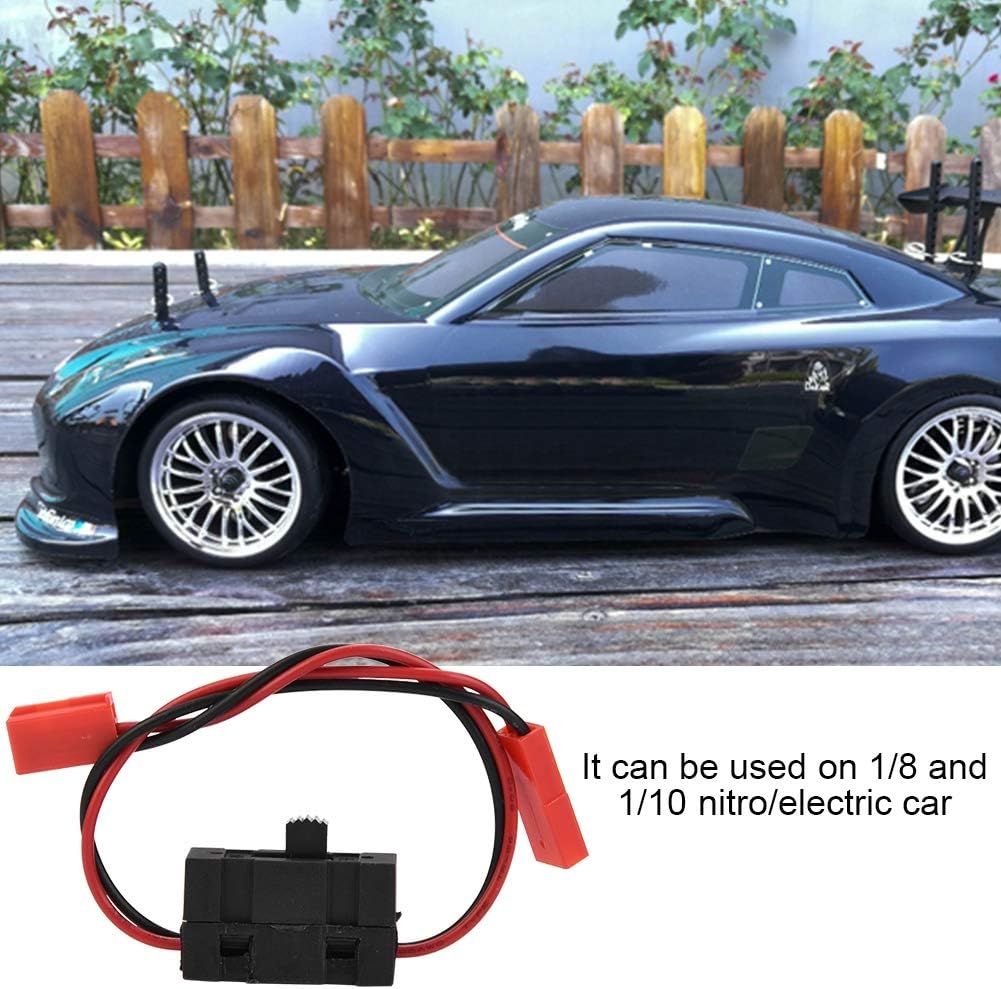 V GEBY HSP RC Car RX Receiver Switch, Nitro Electric RC Car RX Receiver Switch On/off with JST Connector for HSP 1/10 1/8 Truck - Image 4