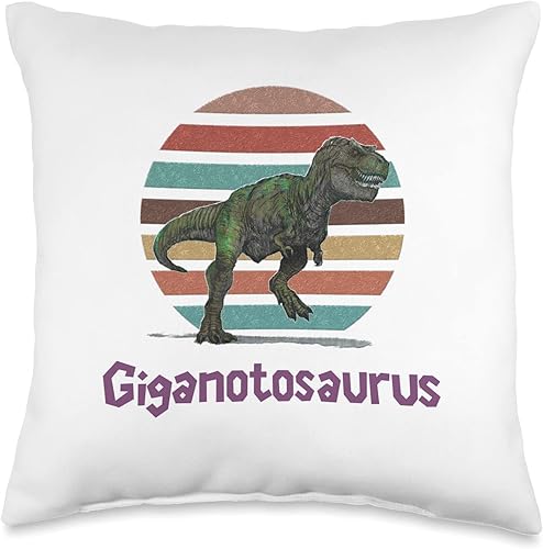 Giganotosaurus Retro T rex - Cojín prehistórico para el Día del Padre