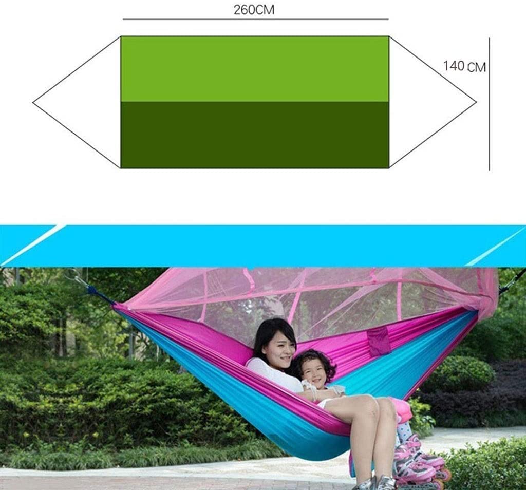 Amaca da campeggio in nylon con paracadute 210T