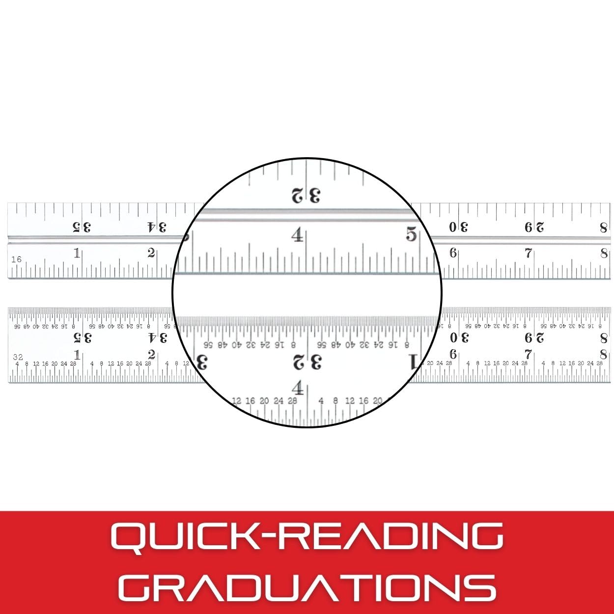 Starrett CB12 – 6R combinación cuadrado hoja con graduaciones, juegos y bisel protractors, satén cromo acabado, 6R graduación, 4 cm de ancho, espesor de 3/32 ", 12" tamaño