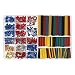 Produktbild KKmoon 678 Stücke Schrumpfschlauch Kabelschuhe Set, 350 TLG 17 Arten Steckverbinder Flachstecker Flachhälse, 328 Pcs Polyolefin Halogenfrei Mehrfarbig 8 Sortiment Schrumpfschläuche