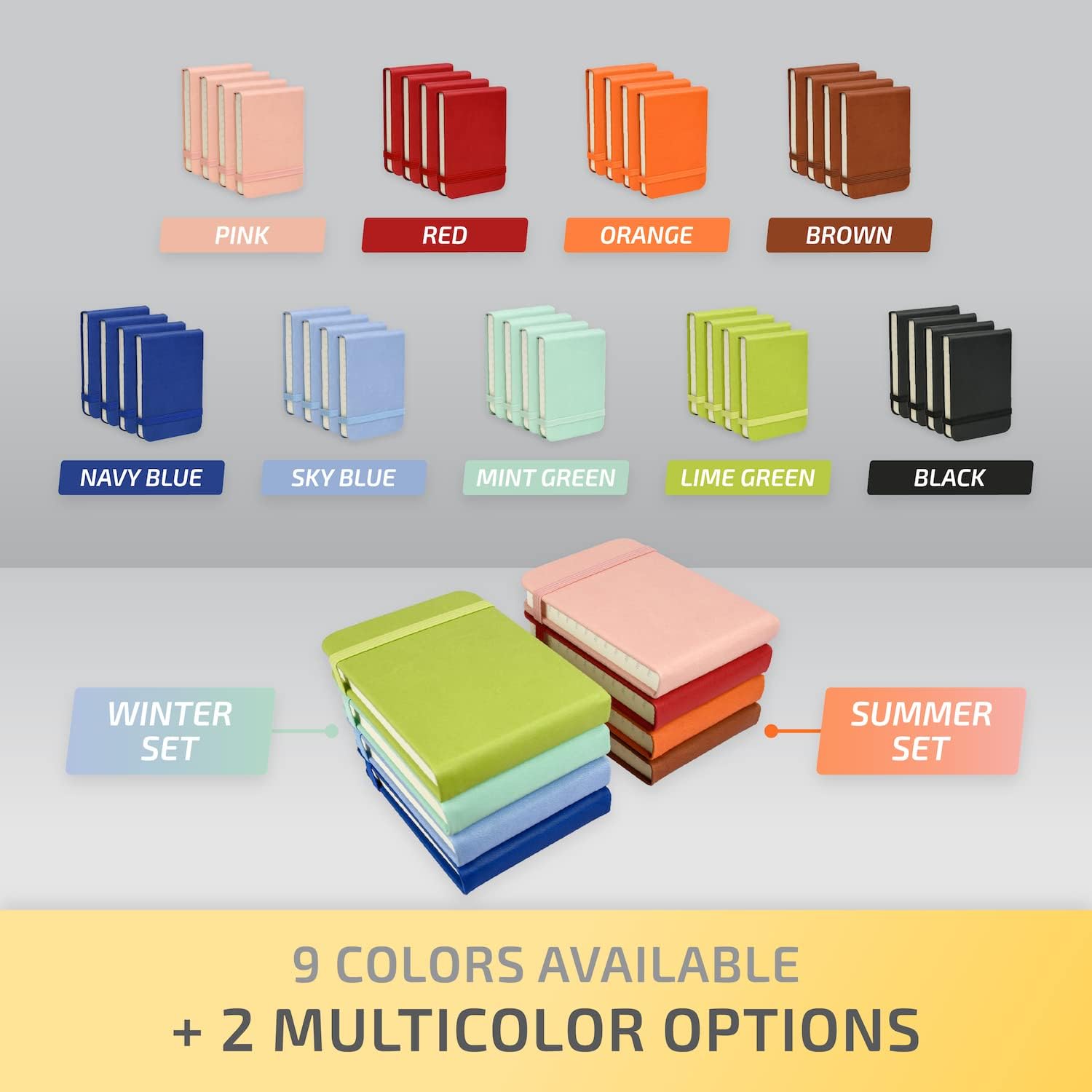 Tiny Notebook 3x4, Tear Off Small Notepad Pocket Size 4-Pack (Lime Green) image 4