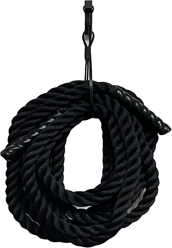 Pmsanzay Exercise Rope Storage Hanger, WallMounted Heavy