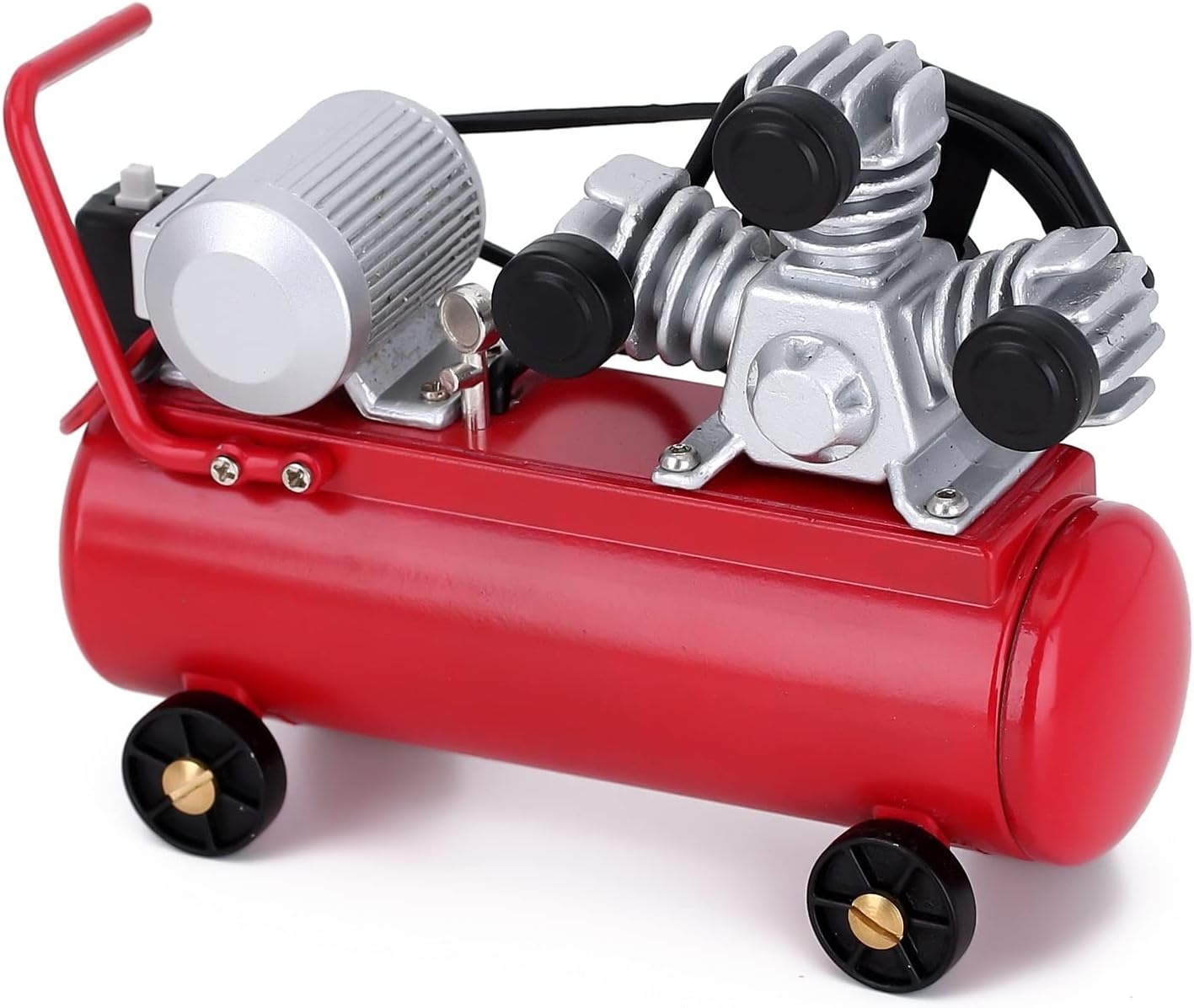 102 * 36 * 70mm Mini Simulation Air Compressor Decoration for 1/10 Scale RC Crawler Car Traxxas TRX4 Axial SCX10 Redcat Gen8-1 Set Red