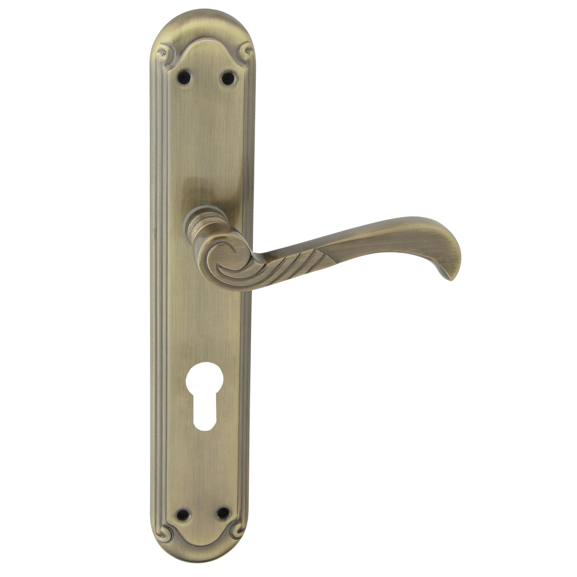 Maniglia Per Porta Domino NEMO-R - In Alluminio Bronzo, Per Porte Interne, Con Rosette E Meccanismo A Molla - Foto 9