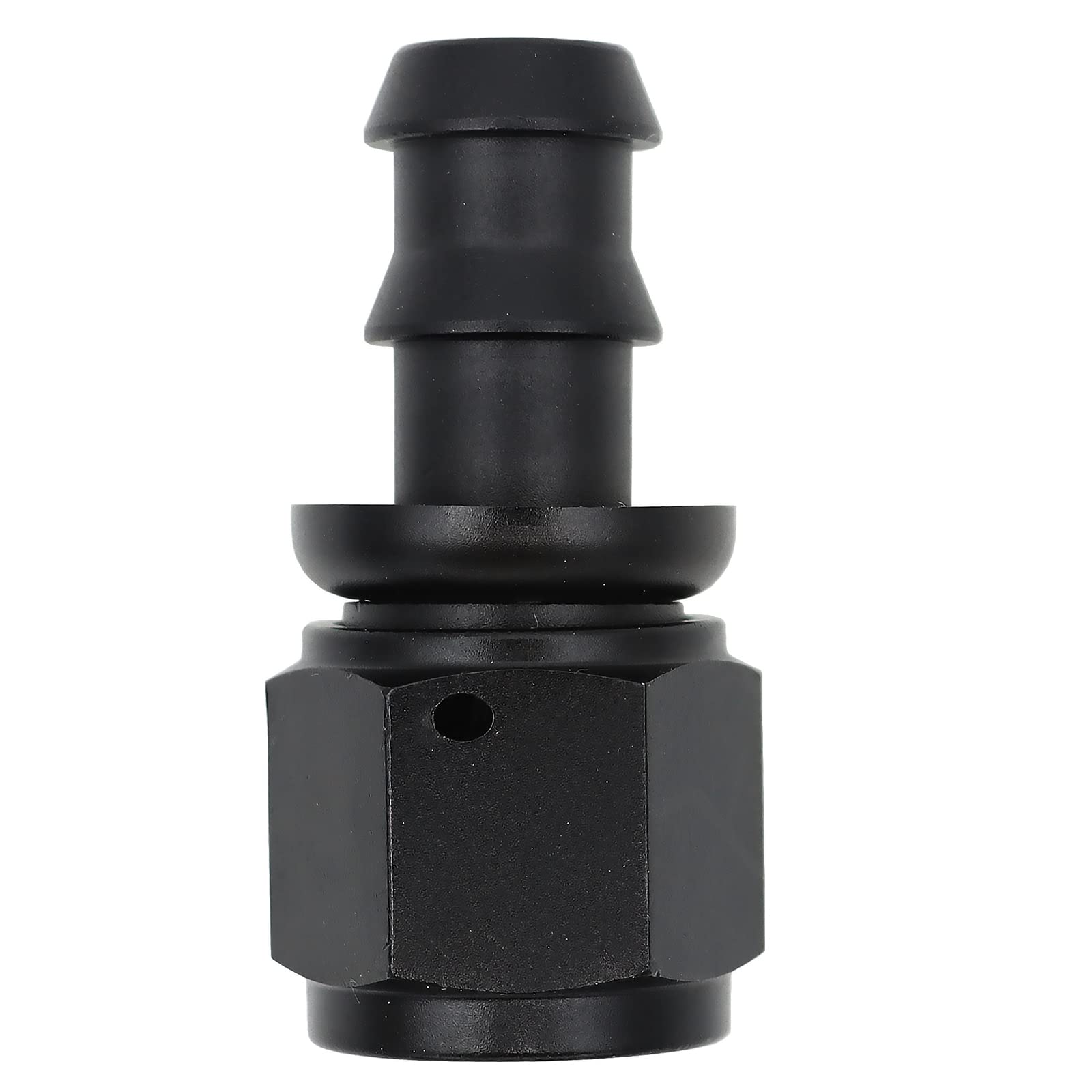Manguera de bloqueo recto de aluminio negro 8AN MONOKING de alta resistencia 1
