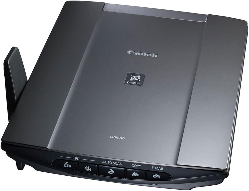 CanonCanoscan Lide 210 Flatbed Scanner - 4800 Dpi Optical - 48-Bit Color - 16-Bit Grayscale - Usb