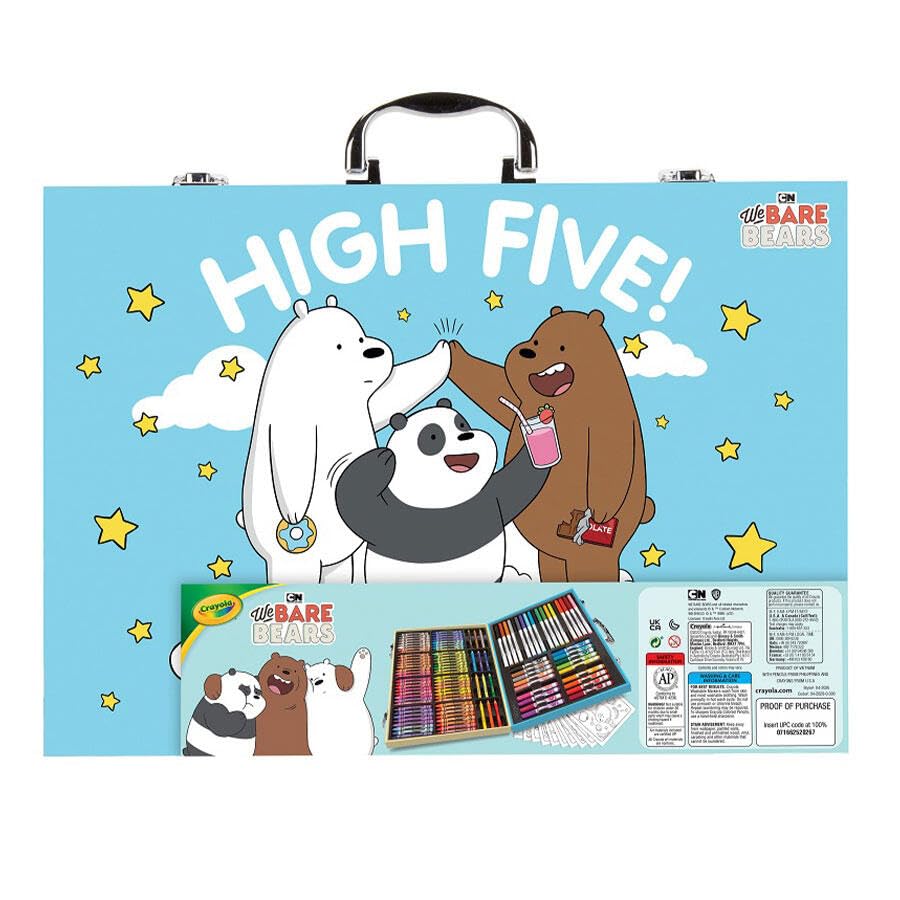 Crayola-Inspiration Art CASE,WE Bare Bears,4PK - Image 4 thumbnail
