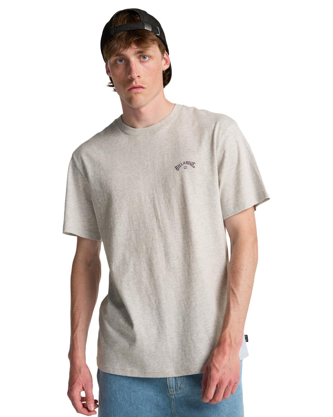 BILLABONG Arch Wave - Short Sleeve T-Shirt - Men - Grey