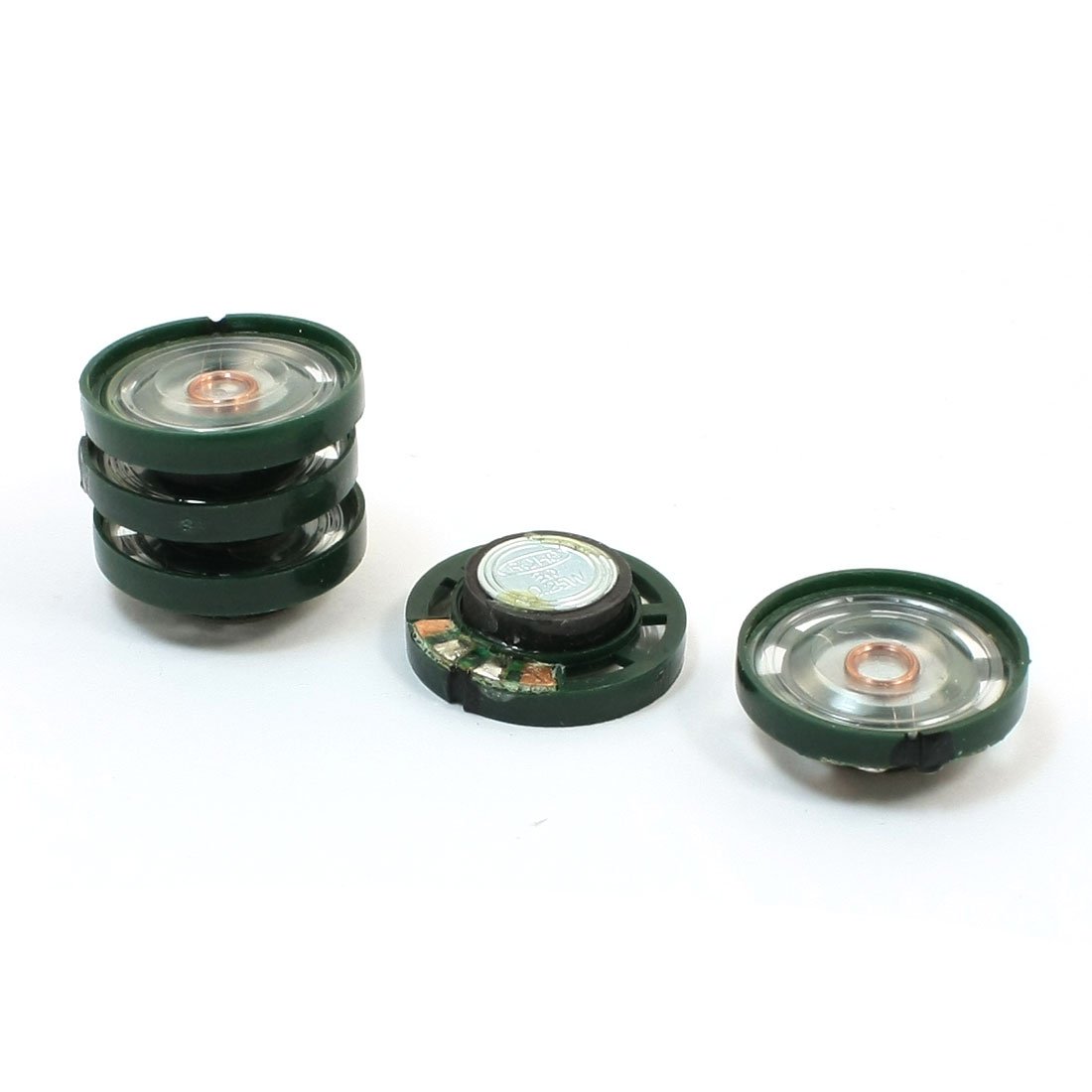 Aexit 5pcs 0.25Watt MP3 Player Accessories 8ohm 85Db 27mm Dia Speaker Loudspeaker for Speaker Systems Door Bell