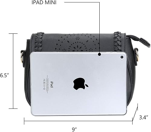 Miniatura 6 de KKXIU Bolsos cruzados para mujer con correa ajustable Negro, Marrón, gris, Amarillo, Z beige, Z-Negro, Z-Marrón, Z-camello, café, (Z-Coffee), Z-rosa