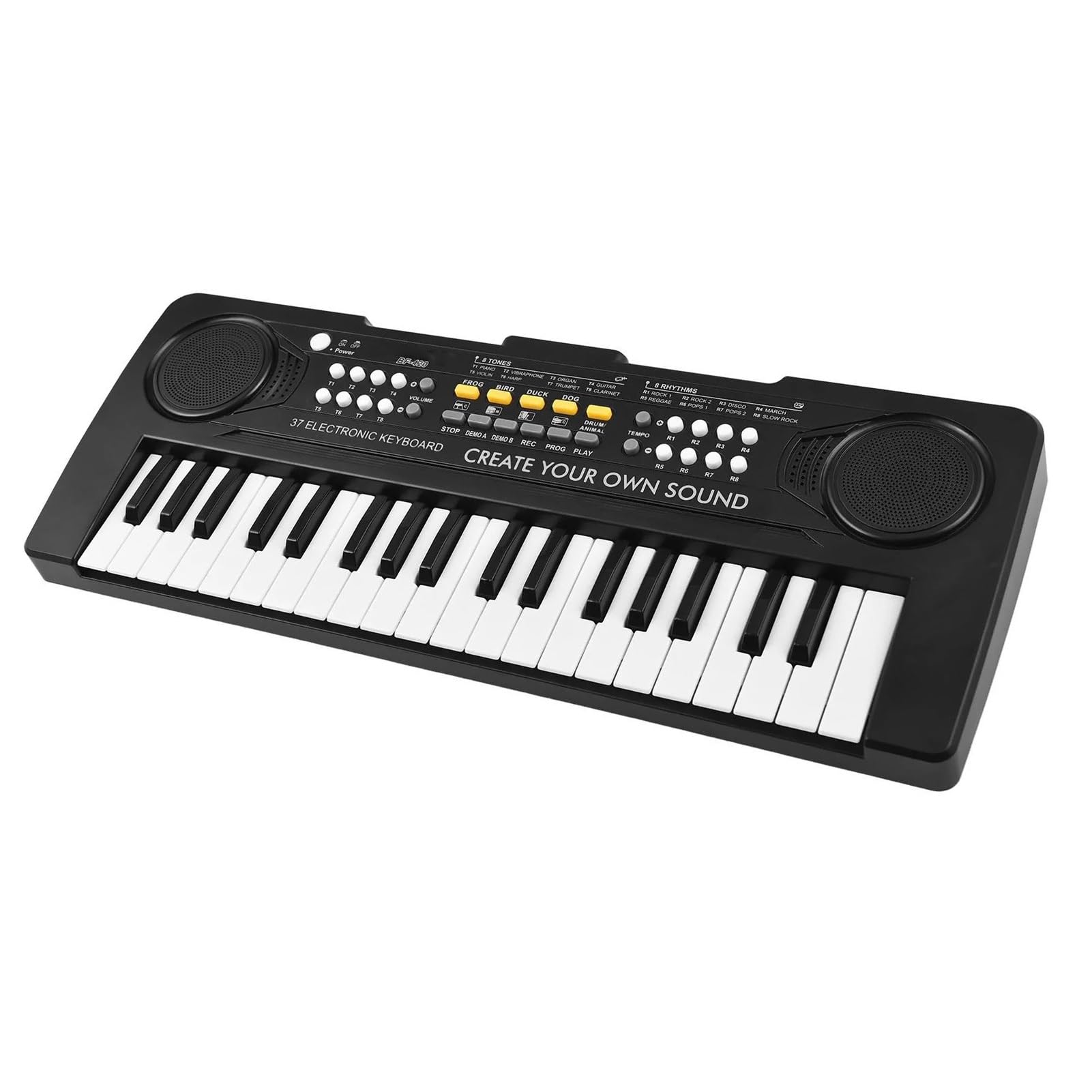 37 Klawiszowy Elektroniczny Fortepian 8 Tonów 11 Demonstracji Instrument Muzyczny O Podwójnej Mocy