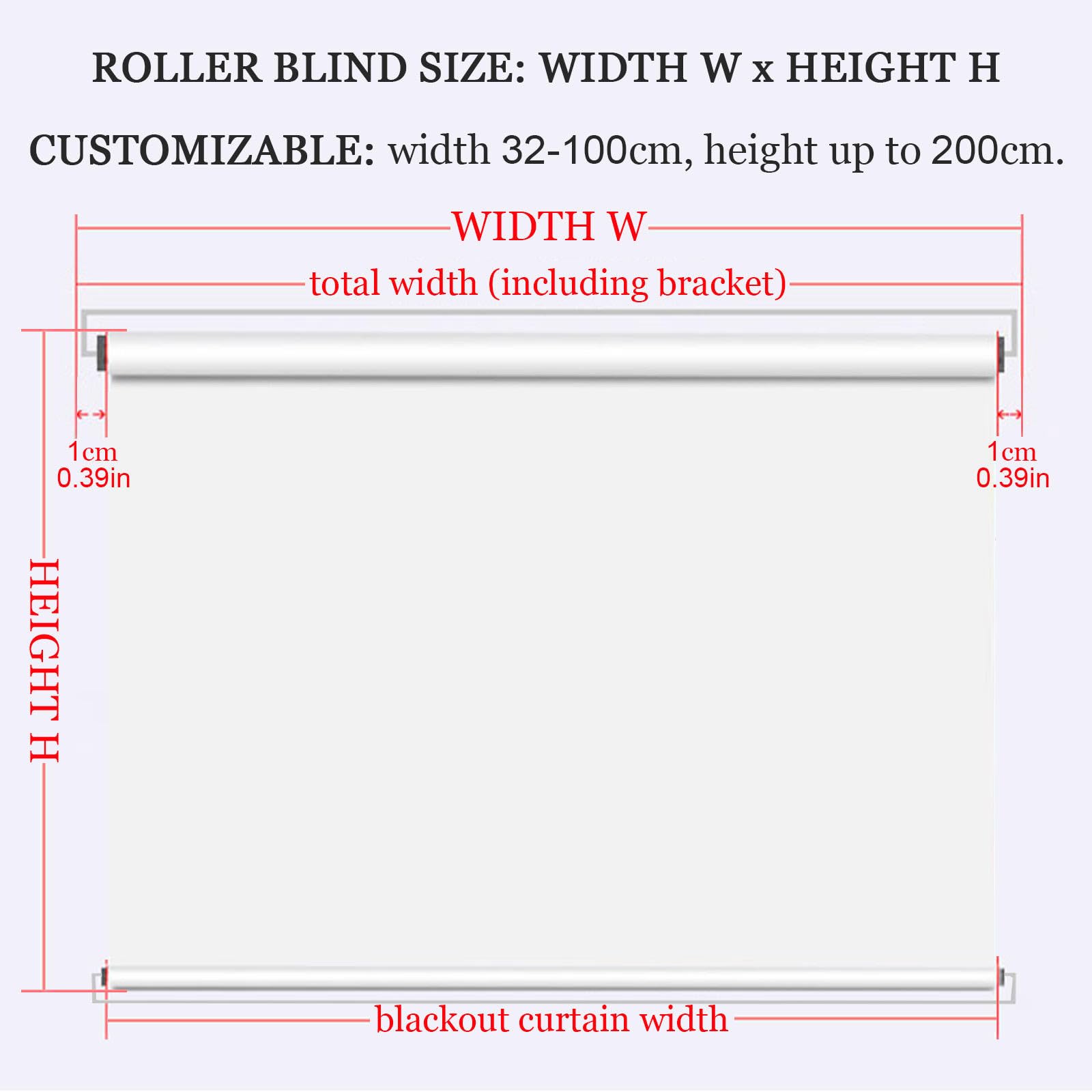 Tende a Rullo Oscuranti Per Finestre, Tenda Avvolgibile Parasole, Tenda Avvolgibile Termica Per Finestre, Persiane Oscuranti Auto-retrattili, Persiane Temporanee Senza Forare,grey-80x150cm/31*59in