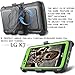 COVRWARE Aegis Series case for LG K7 / Tribute 5 / Escape 3 / Treasure/Phoenix 2, Heavy Duty Dual-Layer Full-Body w/Built-in Screen Protector Rugged Holster Armor Cover Belt Clip Kickstand, Green