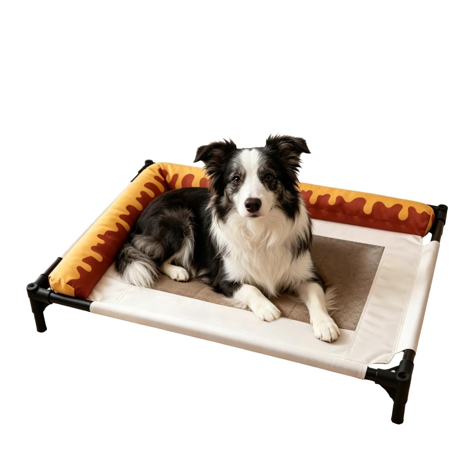 Lit surélevé pour chien lavable pour soulager les articulations de votre animal