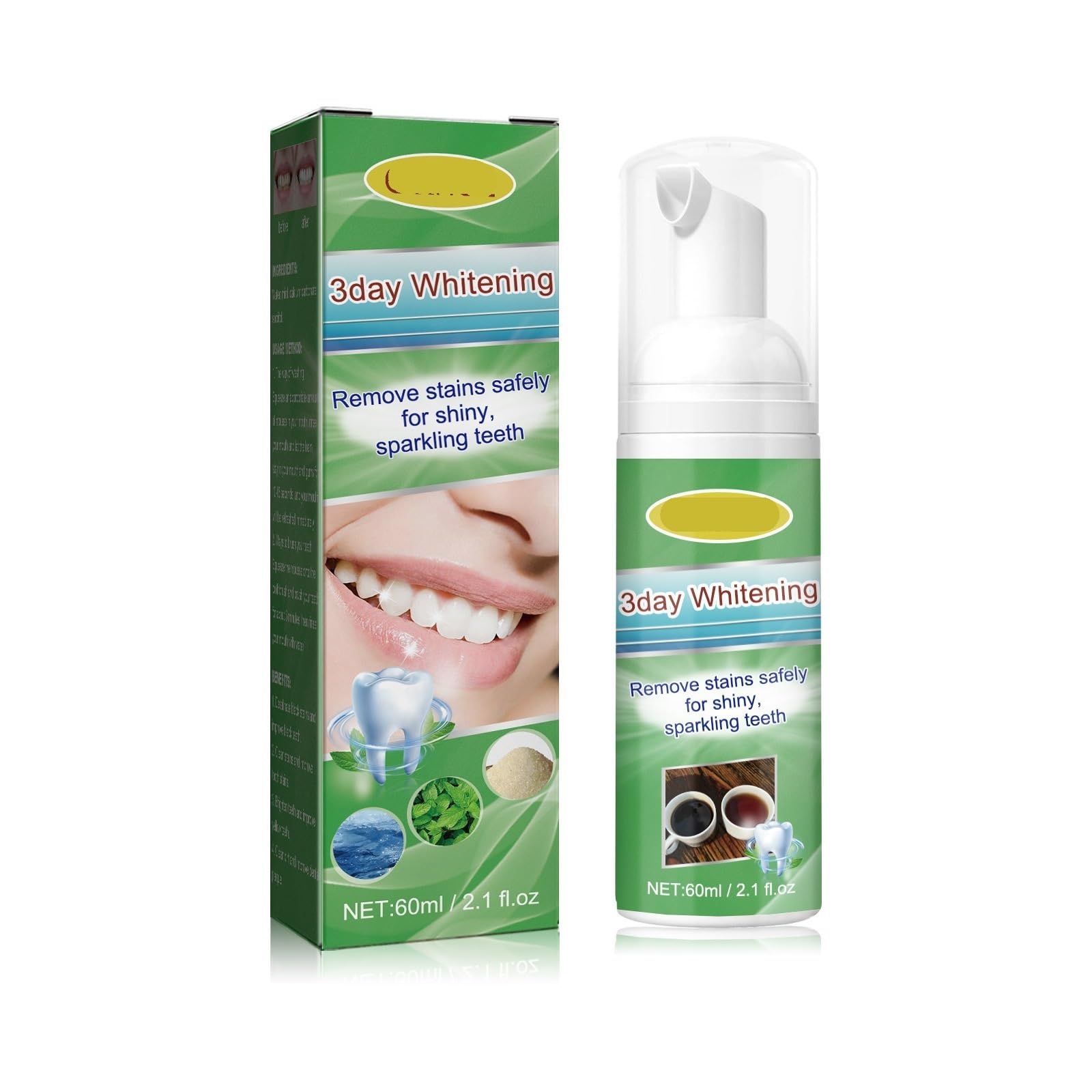 Dentifrice blanchissant premium pour éliminer les taches tenaces et le tartre
