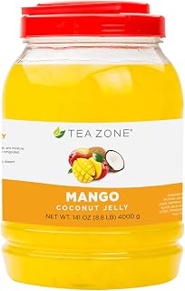 Tea Zone B2008 Mango Coconut Jelly, Jar (8.8 lbs)