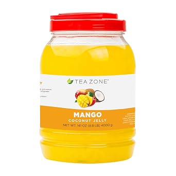Tea Zone B2008 Mango Coconut Jelly, Jar 8.8 lbs