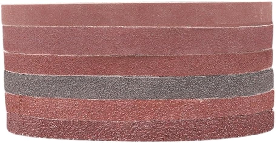 20Pcs 20 * 520mm Sanding Belts 40-1000 Grits Sandpaper Abrasive Bands for Sander Abrasive Tool Wood Metal Polishing(120)