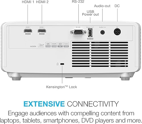 Miniatura 4 de Optoma Proyector de teatro y juegos HZ40HDR HD DLP - Blanco