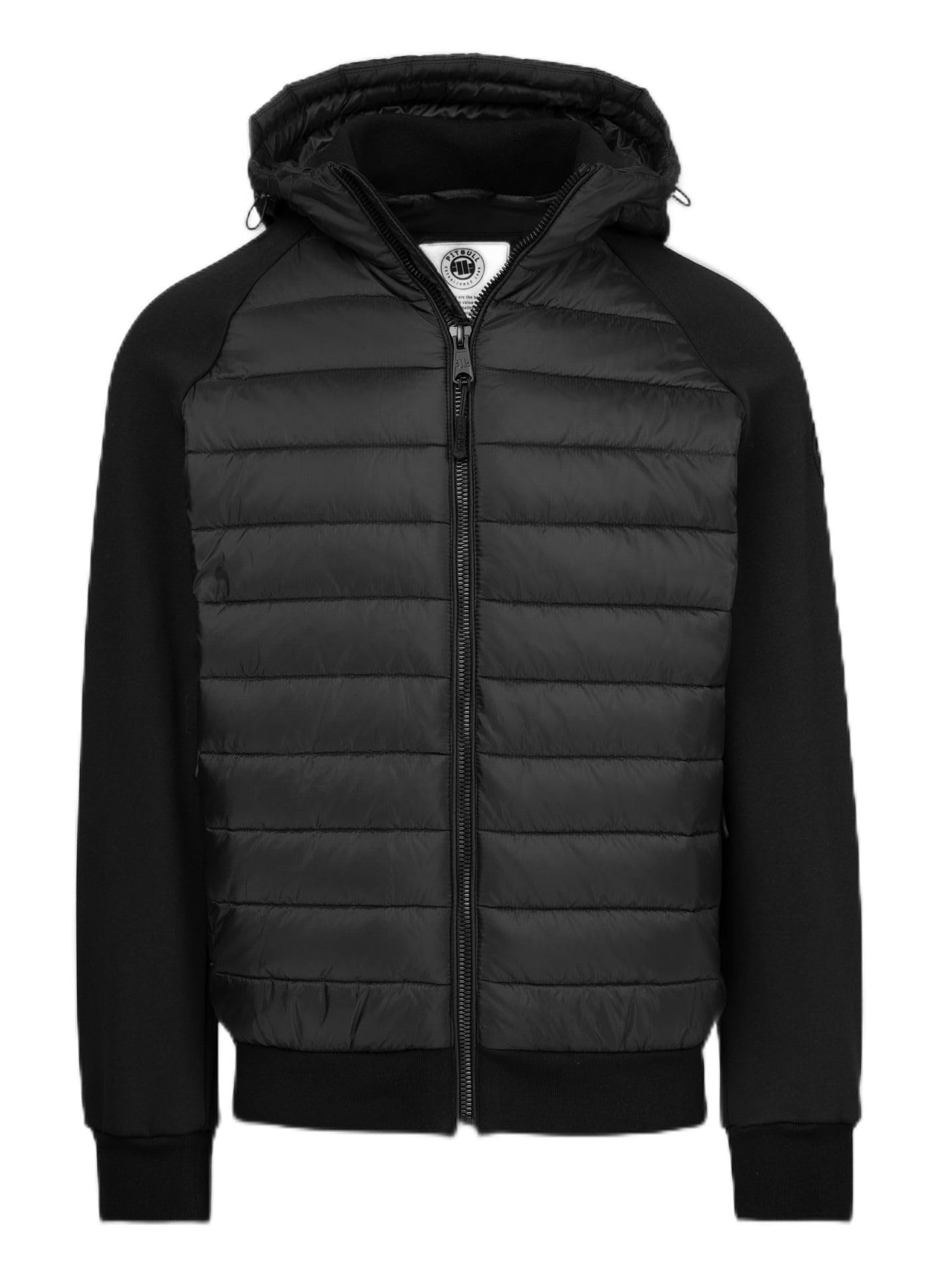 PITBULL - Übergangsjacke Herren PALOMAR, Hybridjacke mit Kapuze, Jacke Herren Leicht Gepolstert, Winterjacke Atmungsaktiv, Sportliche Jacket Slim Fit, Leicht Freizeitjacke