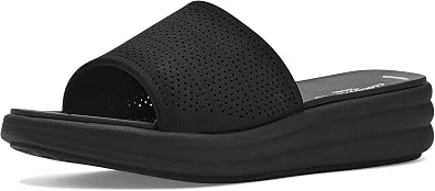 Clarks Womens Drift Twist Cloudsteppers Wedge Sandal