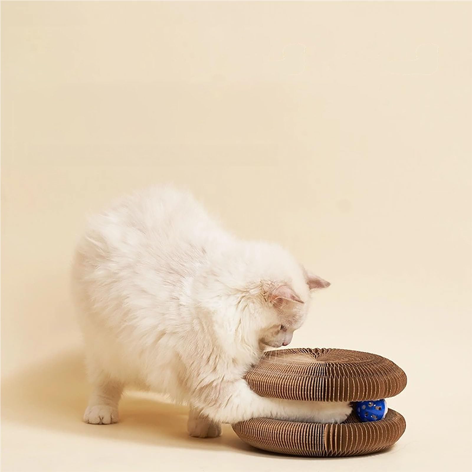 CocoGato Rascador Flexible, 360°Spiral Track, 4 In1 CocoGato Cat