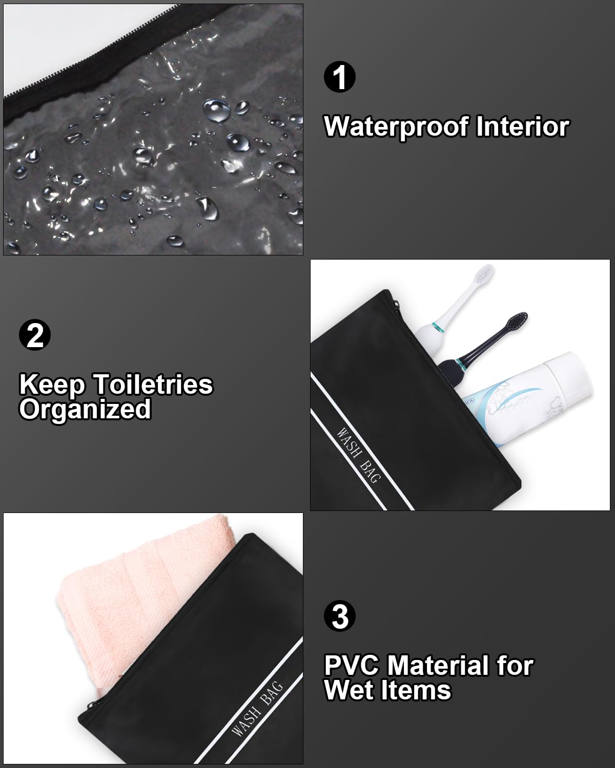 Ougrand 9 Set Packing Cubes Luggage Packing Organizers for Travel Accessories Space Saving Travel Bags for Carry On, Lightweight Mesh Zipper, Clothes, Shoes, Laundry and Shoe Bag, Suitcases (BLACK)