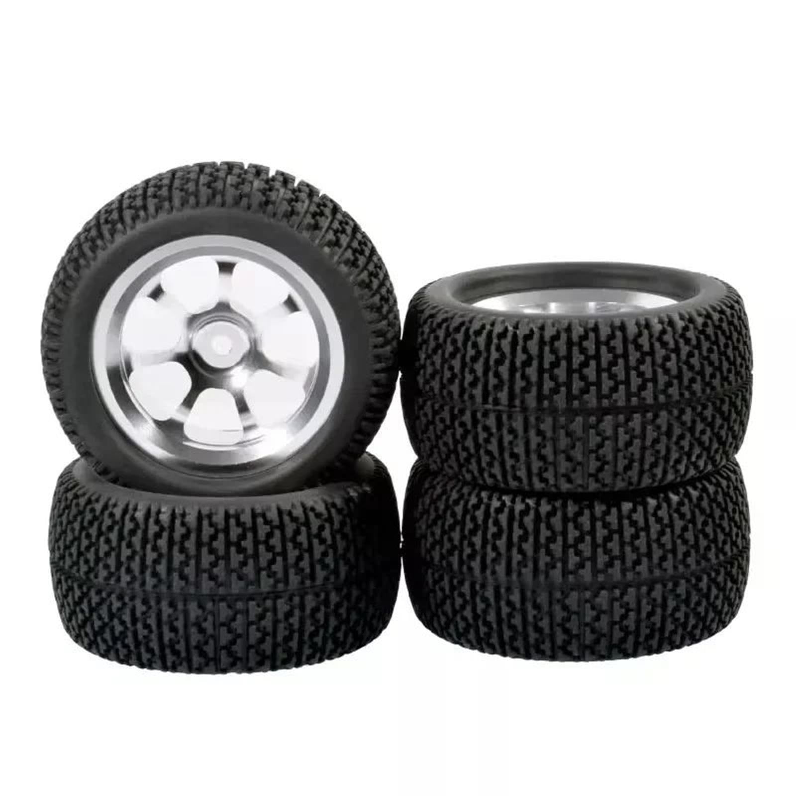 Metallo Cerchi Per Rally Pneumatici Per MJX 14210 1/14 RC Parti Per Auto