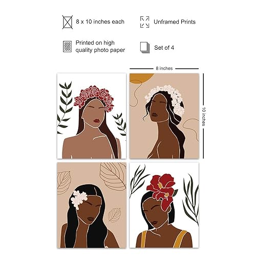 Miniatura 2 de Boho Wall Decor - Abstract Art - Minimalist Wall Art - Aesthetic Posters - Latino Art Wall Decor - Mid Century Modern Tropical Decor - Hispanic