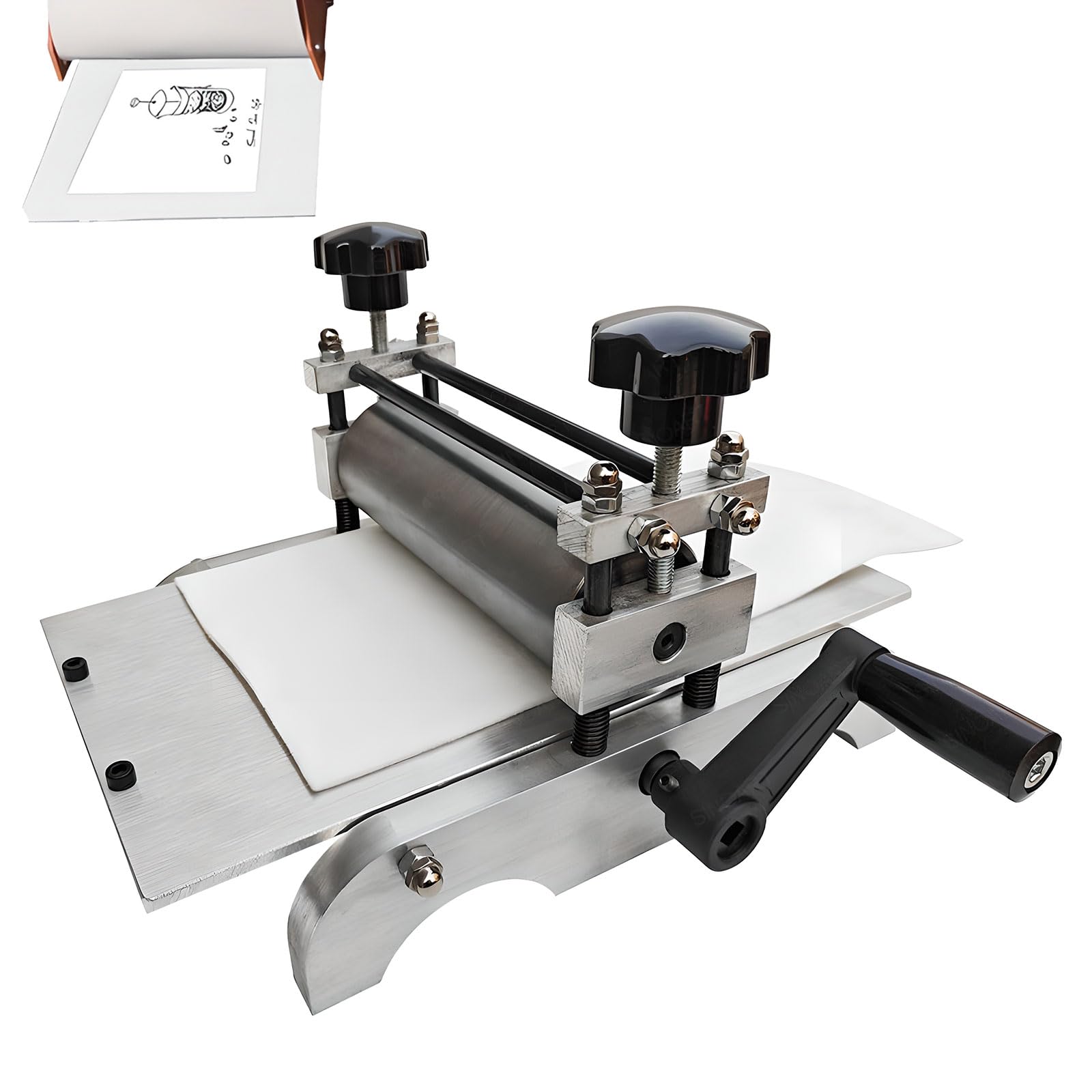 Machine de gravure pour la production de gravures sur papier à la maison