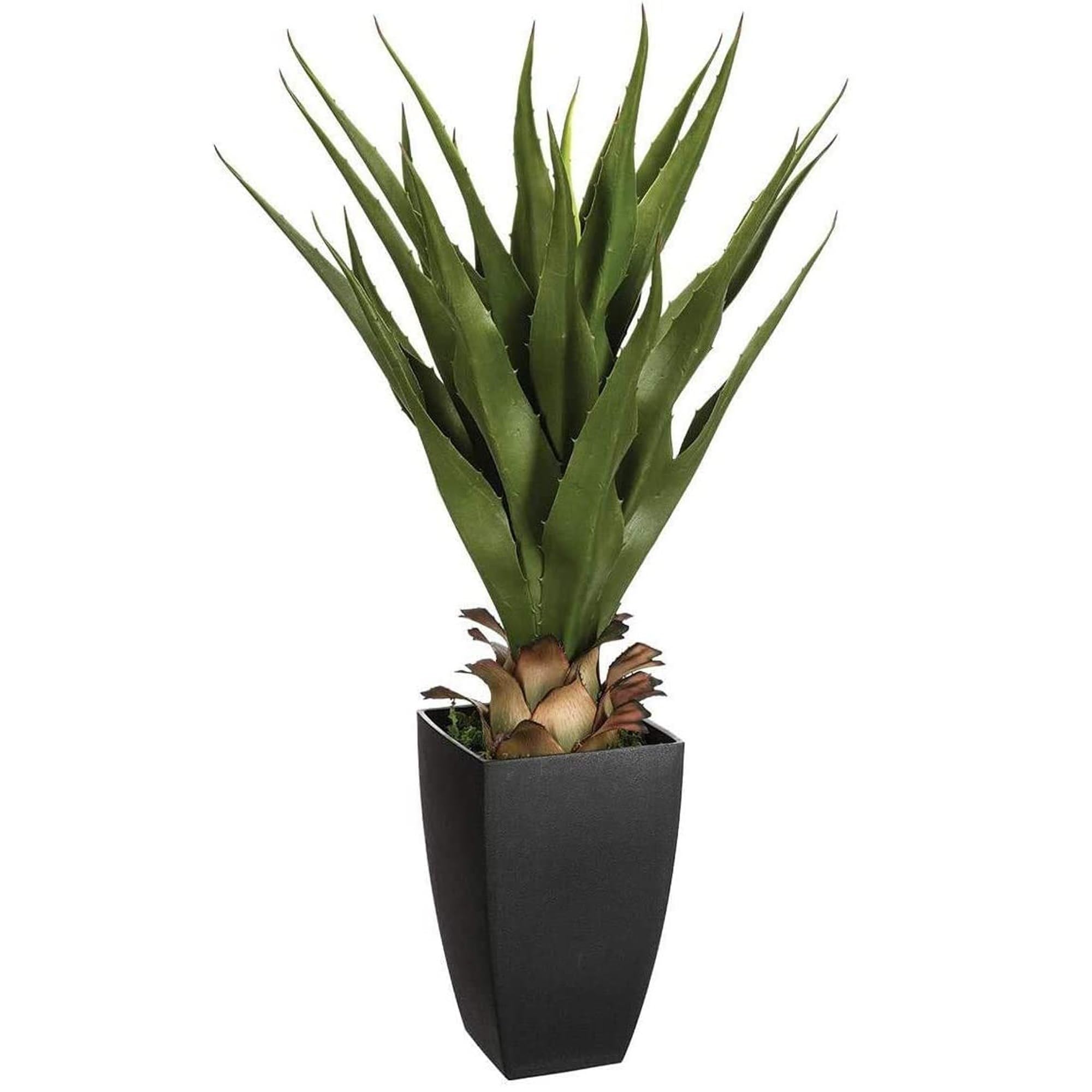 Well Home Mobiliario & Decoración Black Well Home Artificial Palm Tree In Pot H.70cm Indoor Decoration