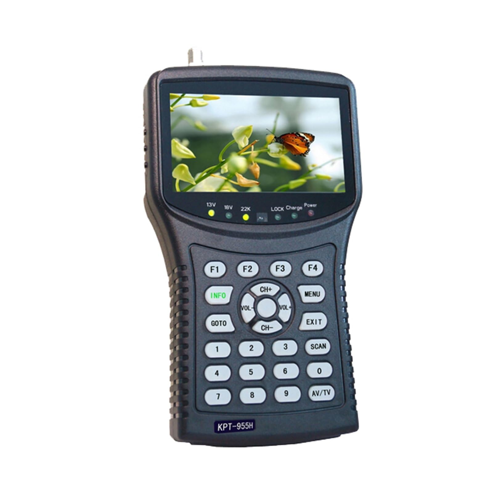 KPT-255H+ Satellitenfinder Dekodierung HD Signal DVB-S/S2 MPEG4 Satellitenempfänger