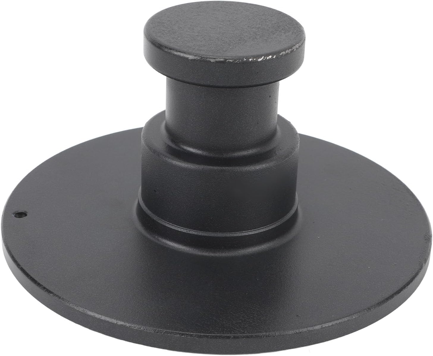 Trailer Kingpin with 2 Inch Collar and 3/8 Inch Bolster Plate, High Strength Fifth Wheel Kingpin WA15 5050 - Durable Steel Construction, Stable Design for Heavy Duty Towing