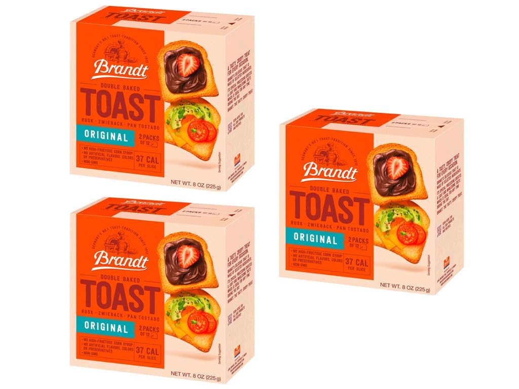 Zwieback 8 oz each (3 Items Per Order)