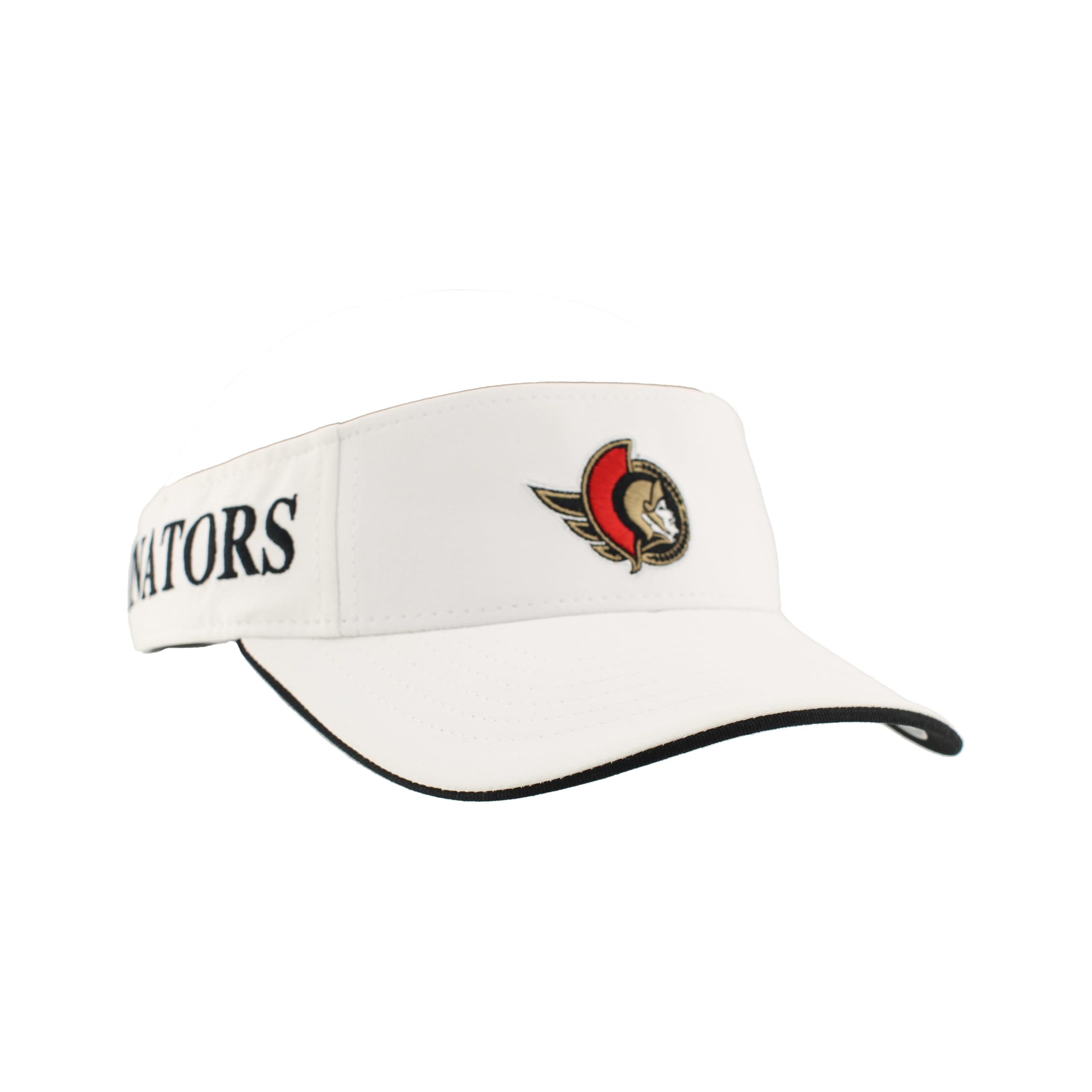 ZHATS NHL Unisex-Adult NHL Officially Licensed Visor Impact White