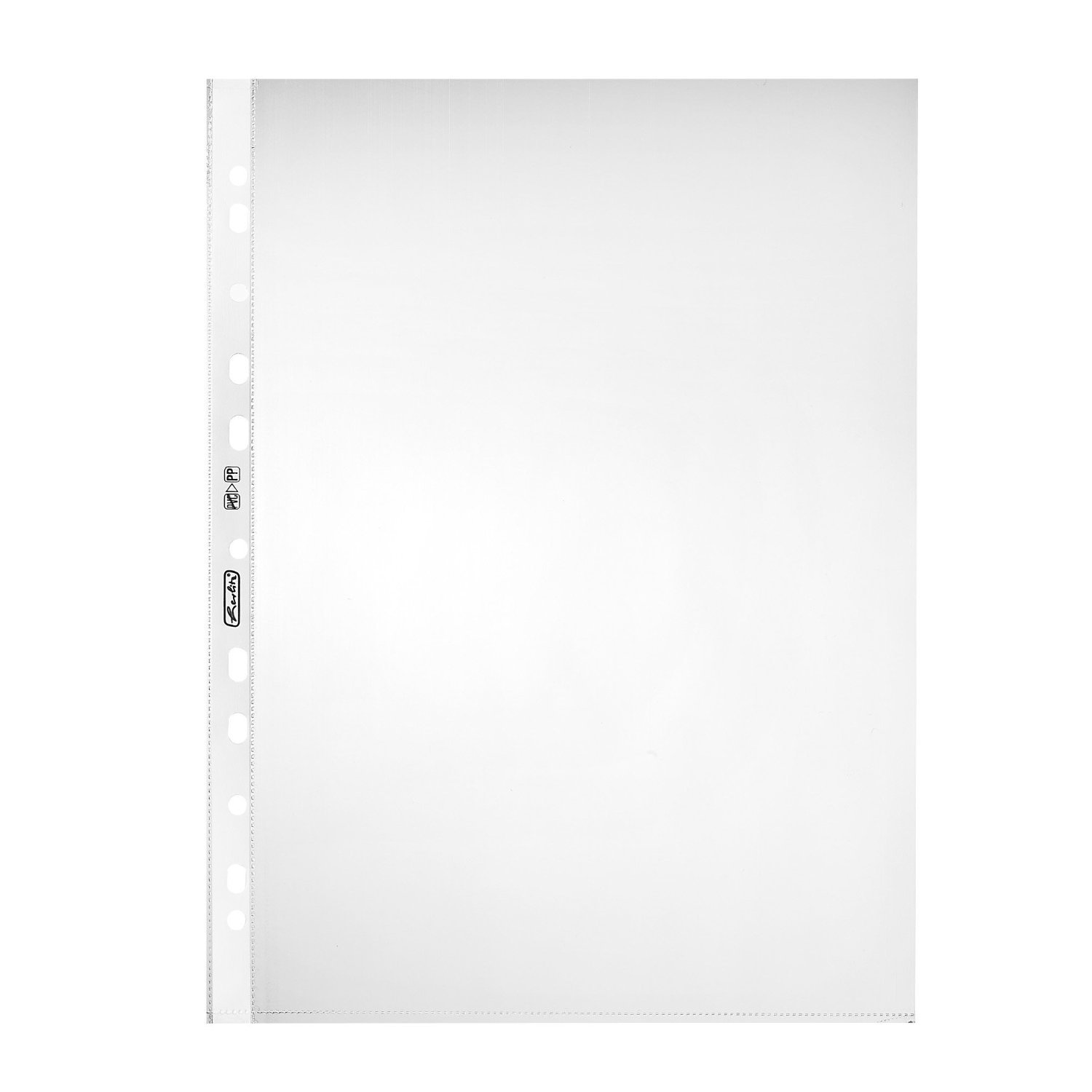 Herlitz 5824008 Prospekthülle, A4, glasklar, 0,05 mm (1000) (glasklar, 1000)