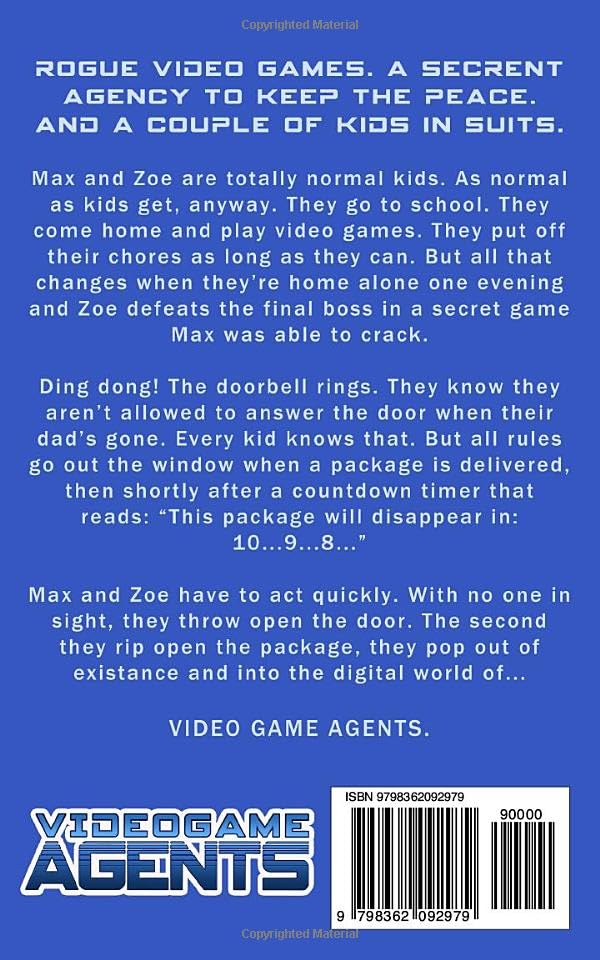 Miniatura 2 de Video Game Agents Book 1 Kids in Suits