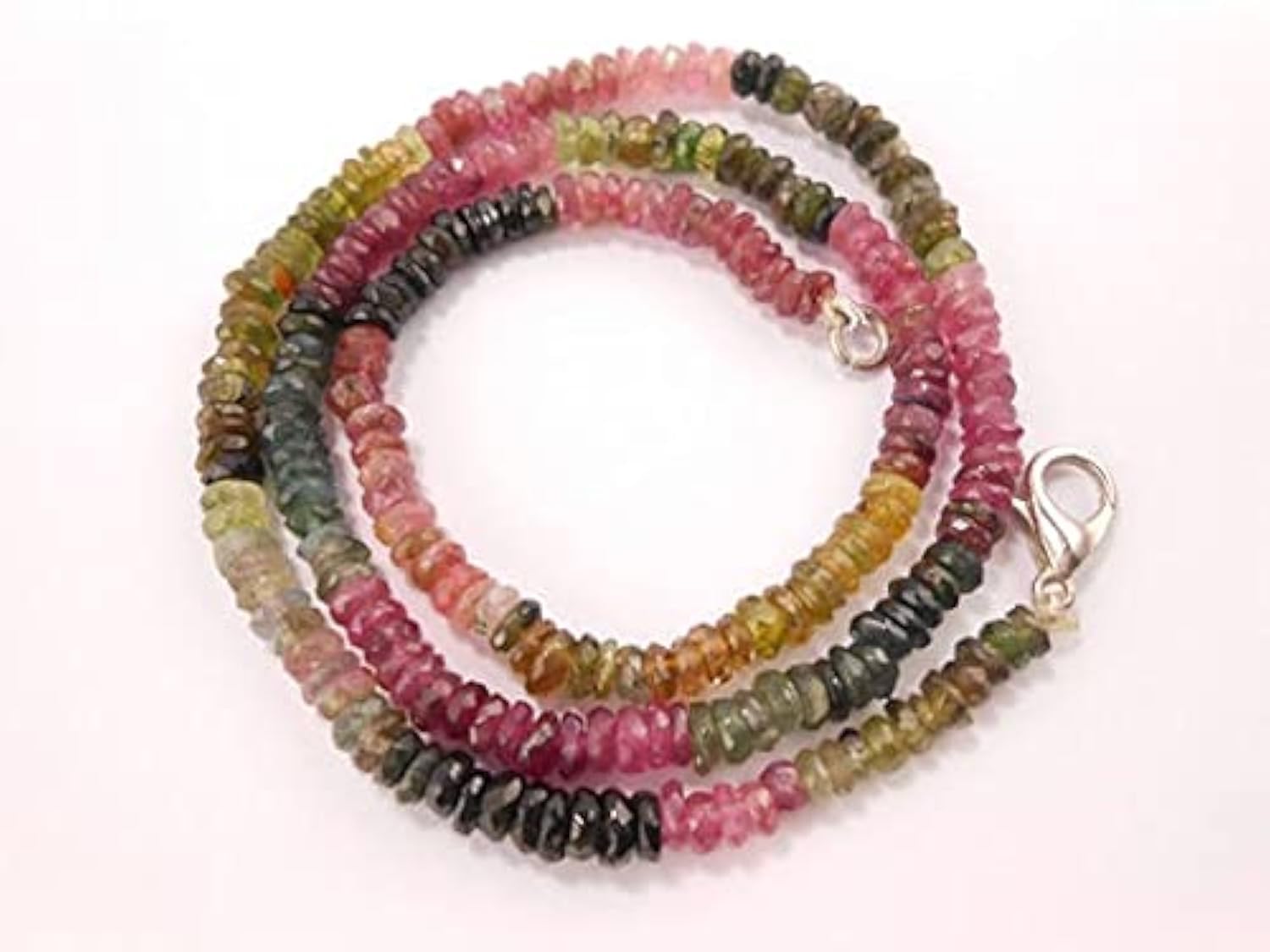 Collier multi tourmaline naturelle pour sublimer vos tenues d'été et événements élégants
