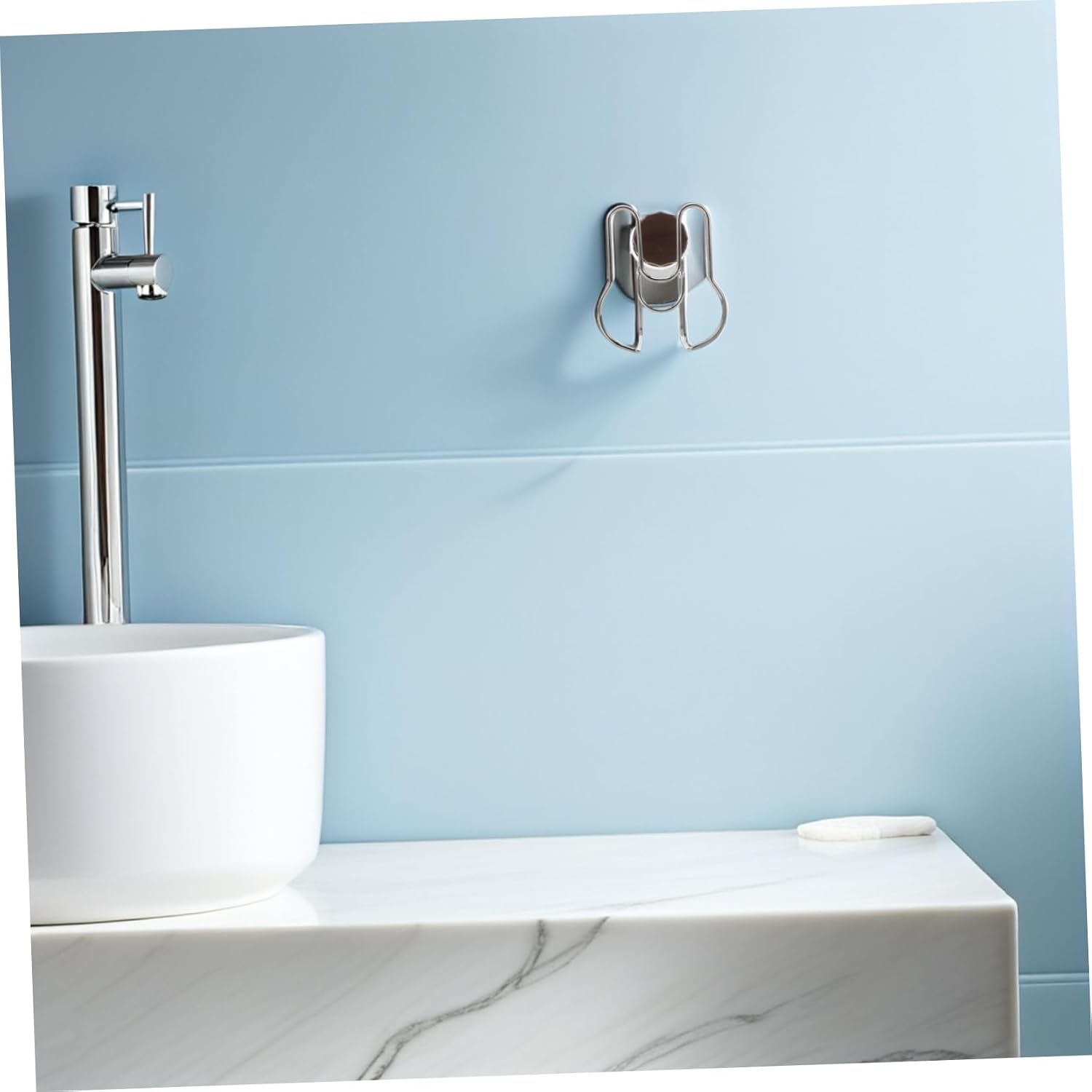 Wall Mounted Slipper Holder No Drill Suction Bathroom Drying Rack