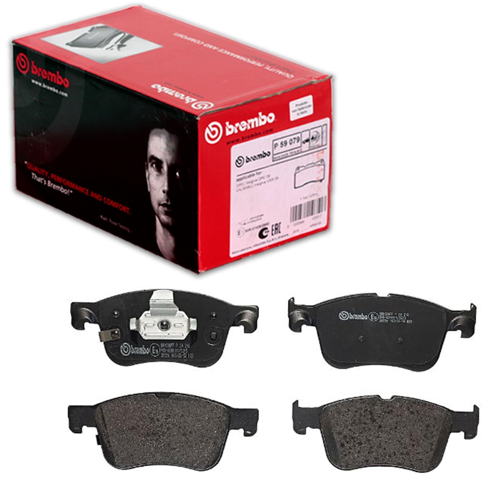 BREMBO Kit pastiglie freno, Freno a disco P24218 Compatibile con: FORD FOCUS IV, FOCUS IV Stufenheck, FOCUS IV Turnier, KUGA III