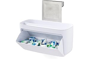 YouCopia DoorStash Dishwasher Pod Holder Lid - Smart Storage Solution for Keeping Dishwasher Pods Close