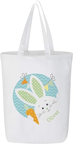 Let's Make Memories Personalized Kids Easter Tote Bags