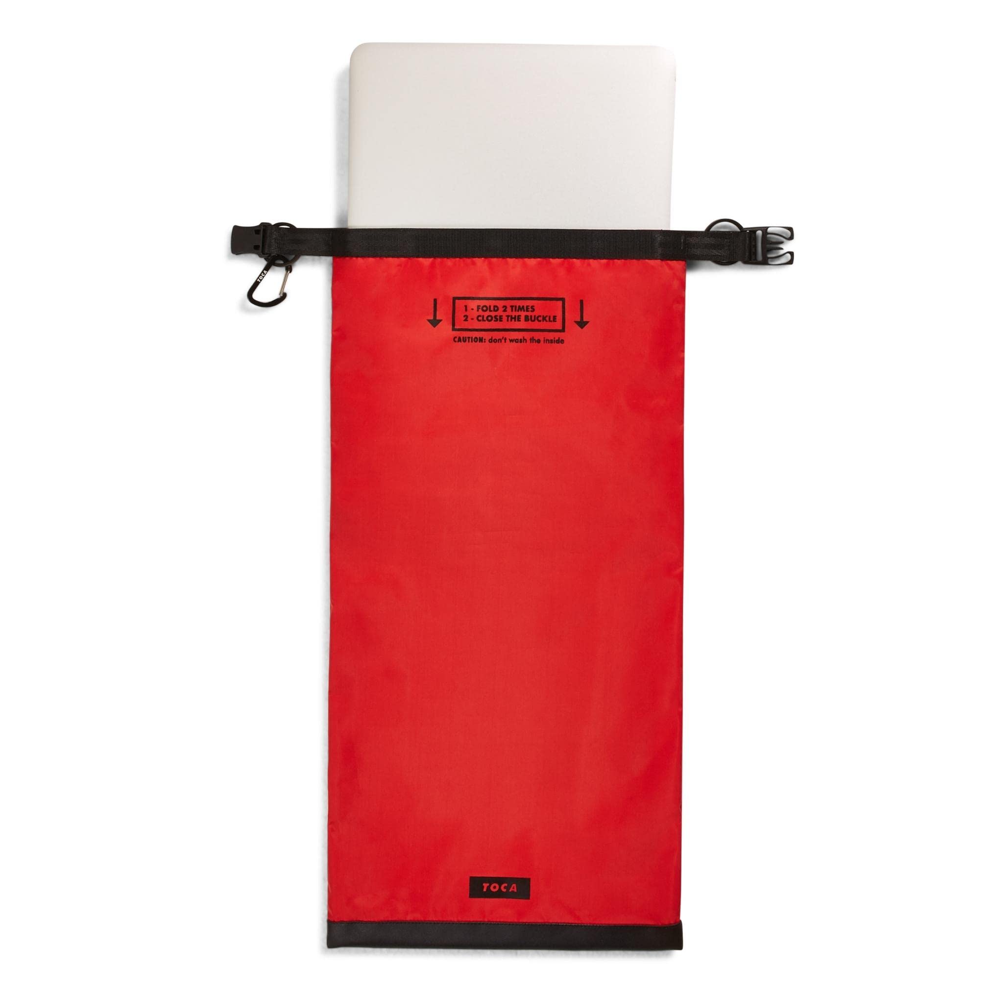 TOCA No Signal Sleeve Keyless Go Schutz Autoschlüssel Hülle, Faraday Bag und Tasche & RFID Blocker, Schutzhülle, Anti-Tracking Faradayscher Käfig fur Handy & Laptop Schutzhülle, EMP Schutz - 44x24cm