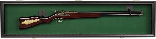 Miniatura 6 de Escopeta de rifle de 44 pulgadas de largo, sable, espada o club de golf, vitrina de gabinete con 98% de rayos UV, puerta con cerradura (fieltro