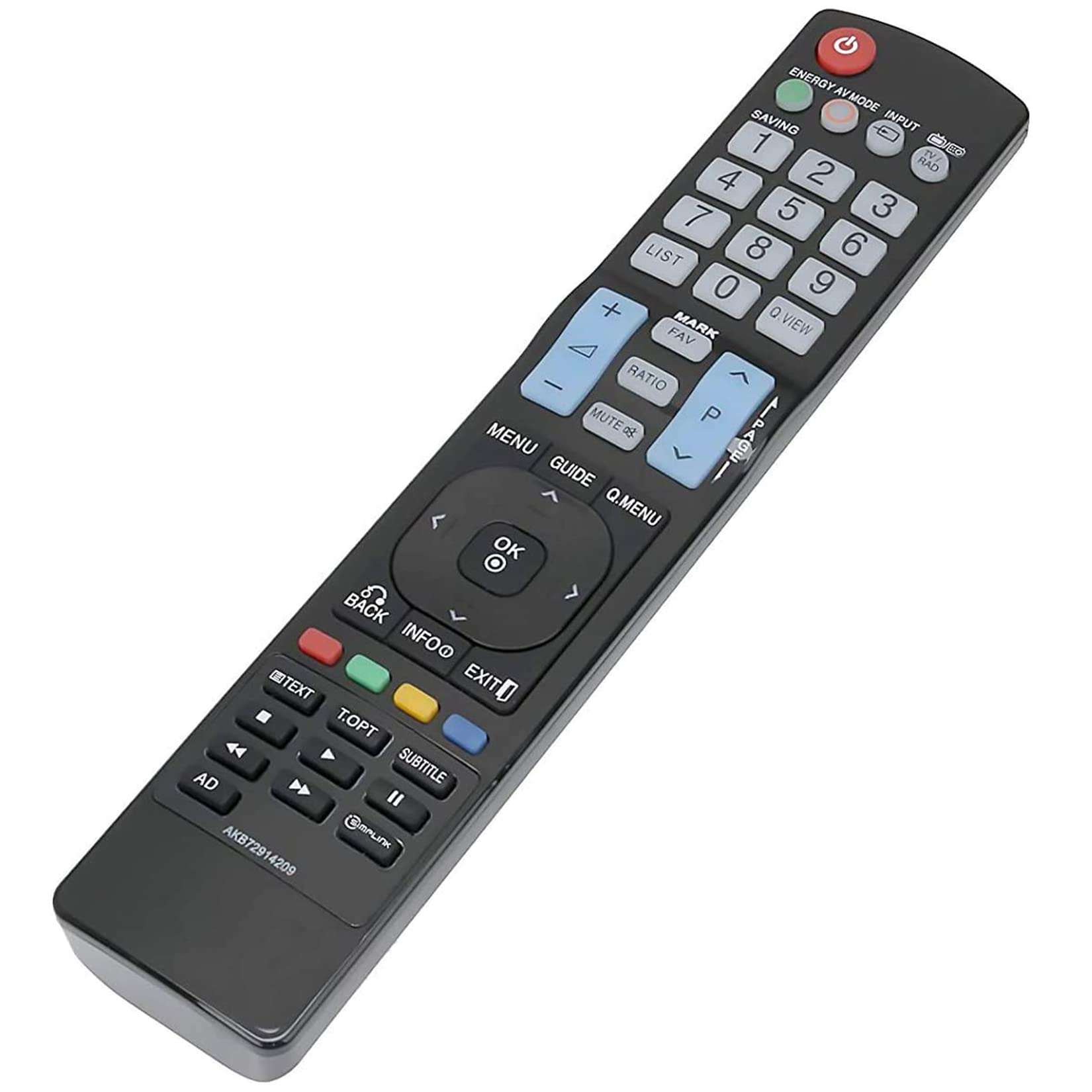 Vinabty Replacement Remote For LG TVs - Compatible With Multiple LD/LE Series Models