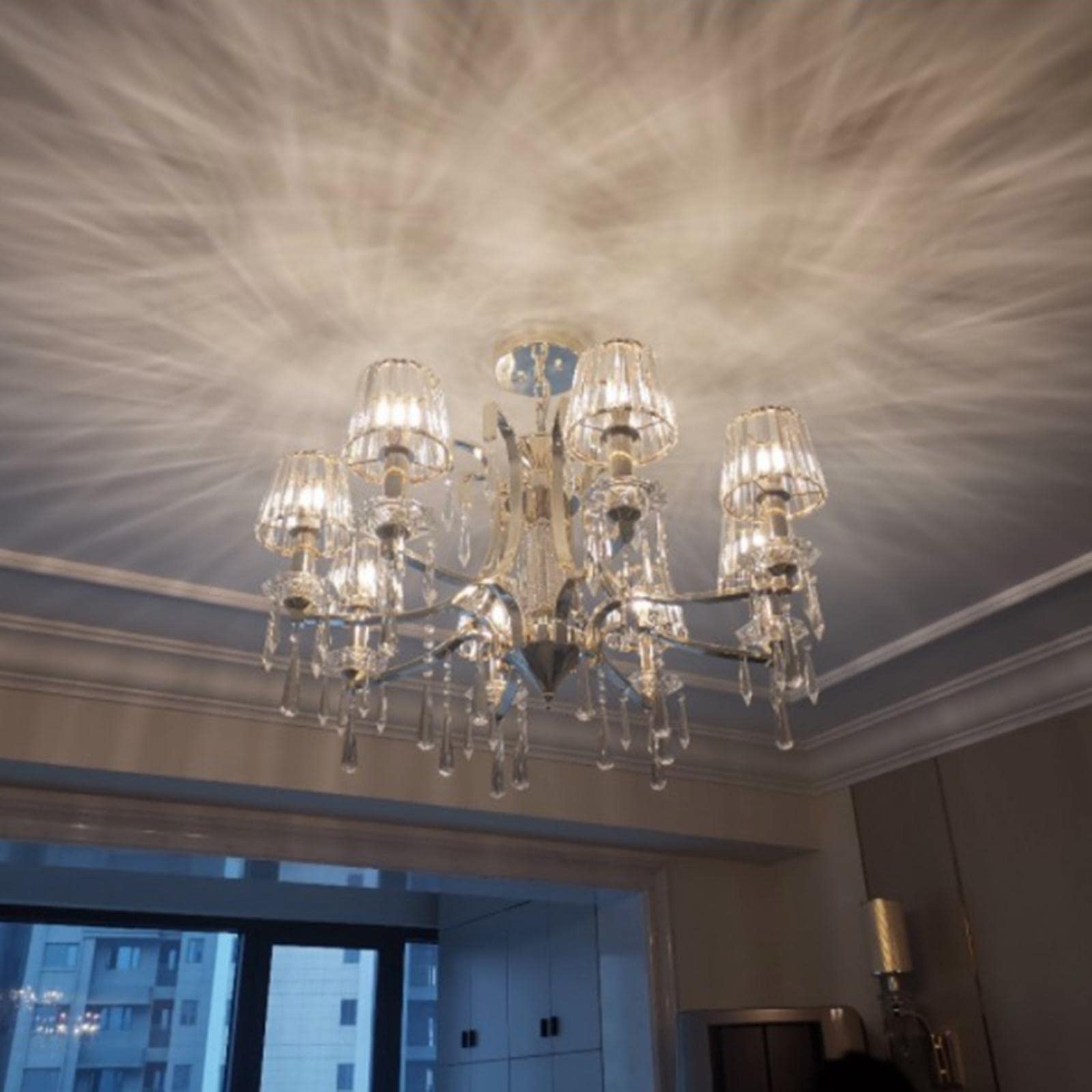 Cylinder Crystal Lamp Shade Chandelier Lampshade for Wall Light Lamp Gold|Home & Garden|Lamps, Lighting & Ceiling Fans|Lamp Shades-image-48