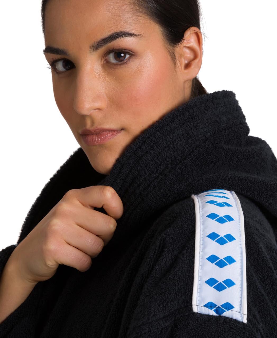 arena Zeppelin Light Accappatoio Uomo e Donna in Cotone, Accappatoio Cotone con Cappuccio e Tasche, Accappatoio Unisex in Spugna, Comodo e Leggero