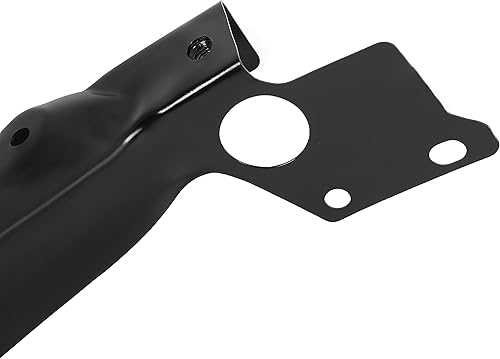 Miniatura 8 de HECASA Soporte de radiador compatible con Nissan Altima Maxima 2013-2018 Reemplazo para F2513-3TAMA NI1225204 Electroforesis Acero Negro LH